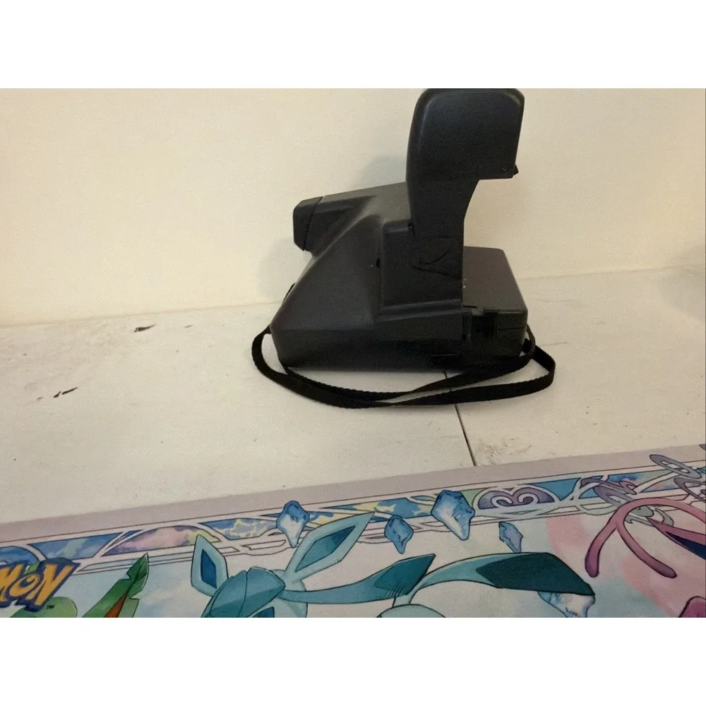 Vintage Polaroid 636 Talking Camera Retro 600 Film Instant Camera Black